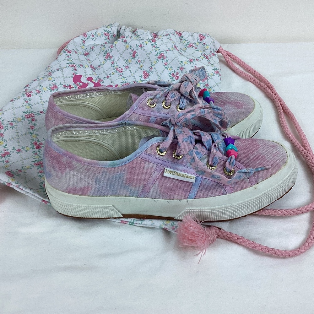 LoveShackFancy Superga Sneakers Cotton Candy 5